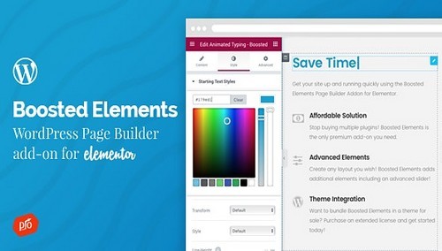 Boosted Elements - Page Builder Add-on for Elementor
