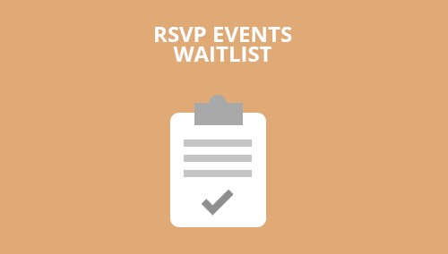 EventOn RSVP Events Waitlist