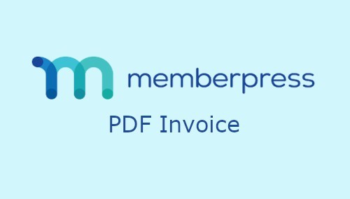 MemberPress PDF Invoice Add-On
