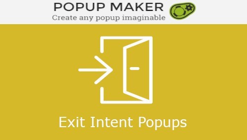 Popup Maker - Exit Intent Popups