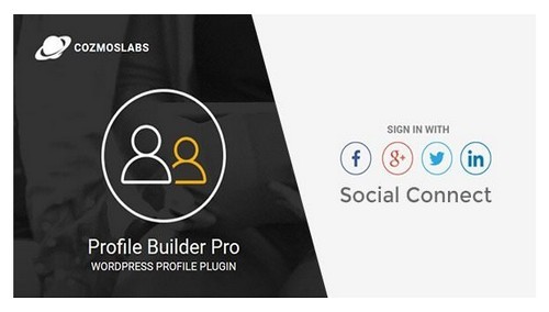 Profile Builder - Social Connect Add-On