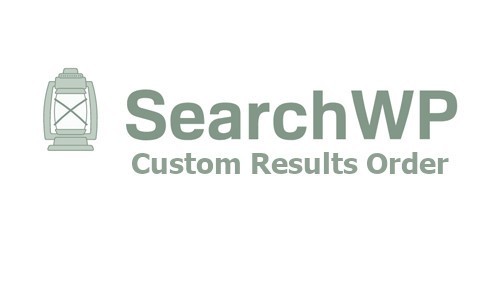 SearchWP Custom Results Order