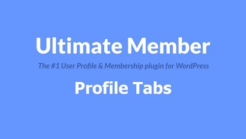 Ultimate Member - Profile Tabs
