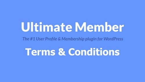 Ultimate Member - Terms & Conditions