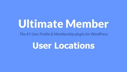 Ultimate Member - User Locations