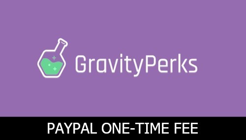 Gravity Perks - Gravity Forms PayPal One-time Fee