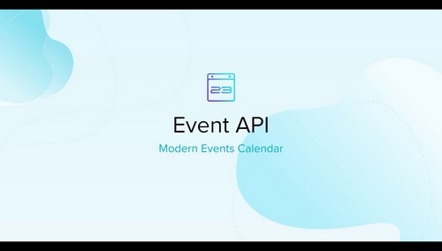 Modern Events Calendar - Event API