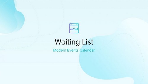 Modern Events Calendar - Waiting List