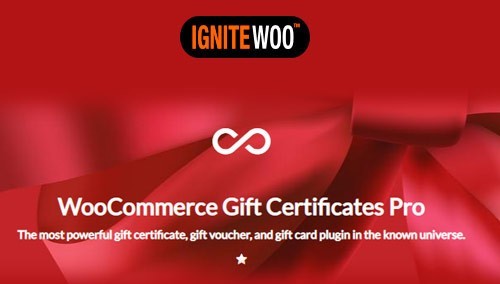 WooCommerce Gift Certificates Pro by IgniteWoo