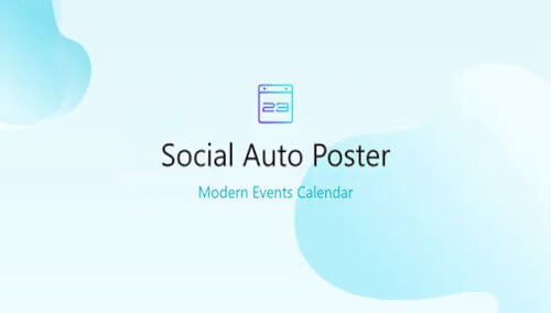 Modern Events Calendar - Social Auto Poster
