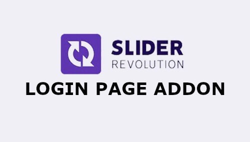 Slider Revolution Login Page Addon