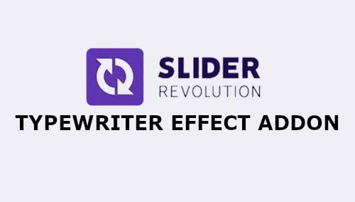 Slider Revolution Typewriter Effect Addon