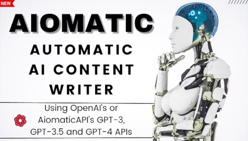Aiomatic Automatic AI Content Writer
