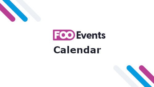 FooEvents Events Calendar