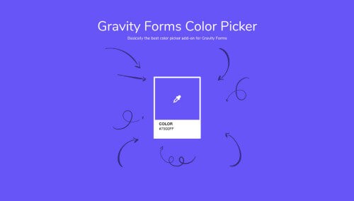 Gravity Forms Color Picker Add-On