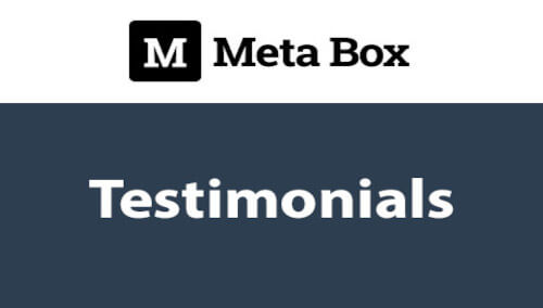 Meta Box Testimonials