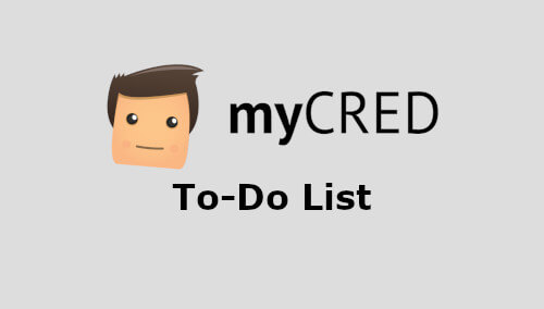 myCred To-Do List