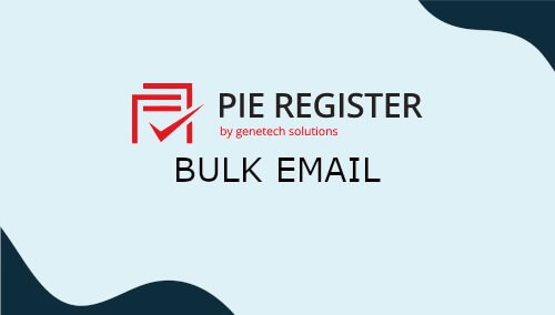 Pie Register Bulk Email