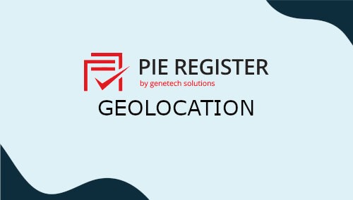 Pie Register Geolocation