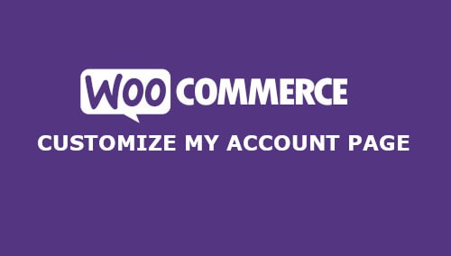 WooCommerce Customize My Account Page
