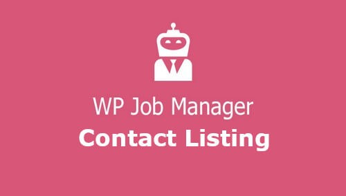 WP Job Manager Contact Listing