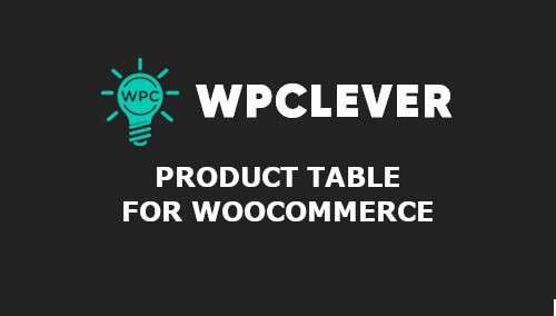 WPC Product Table for WooCommerce