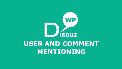 wpDiscuz User and Comment Mentioning