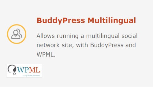 WPML BuddyPress Add-on