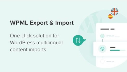 WPML Export and Import Add-on
